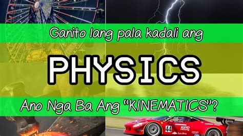 Physics: Distance vs. Displacement (Tagalog) .
